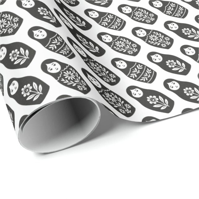 Russian Dolls Wrapping Paper (Roll Corner)