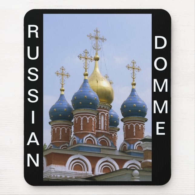 RUSSIAN DOMME MOUSE PAD (Front)