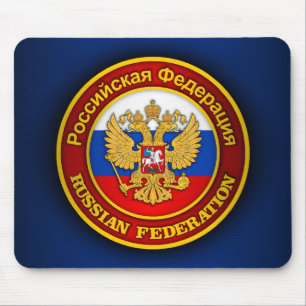 Russian Emblem Mouse Pad