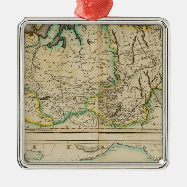 Russian Empire 5 Metal Ornament (Front)