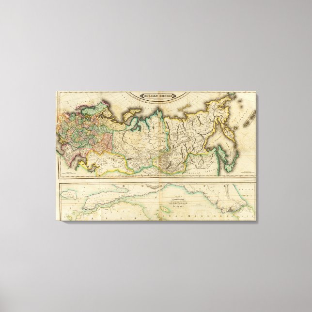 Russian Empire Canvas Print (Front)