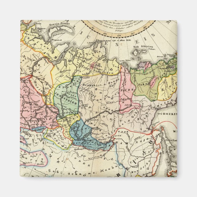 Russian Empire Ethnography Magnet (Front)