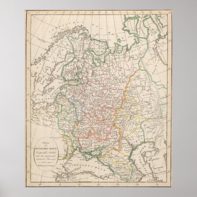 Russian Empire, Europe Antheil Poster (Front)