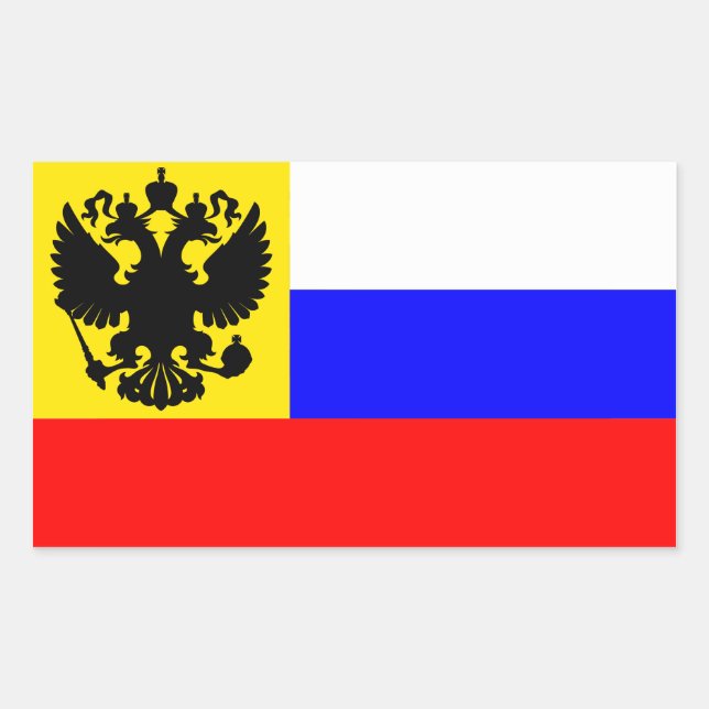 Russian Empire Flag (1914–1917) Sticker (Front)