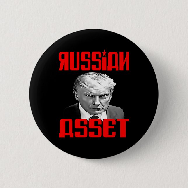 Russian Et - Trump  2 Inch Round Button (Front)