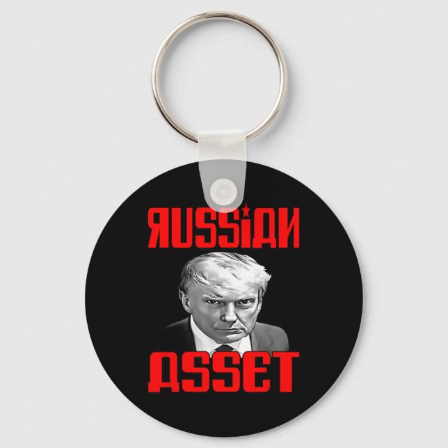 Russian Et - Trump  Keychain (Front)