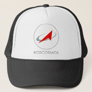 Russian Federal Space Agency: Roscosmos Роскосмос Trucker Hat