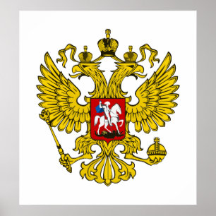 Russian Federation Eagle Poster