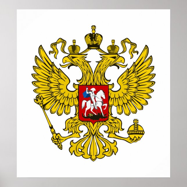 Russian Federation Eagle Poster (Front)