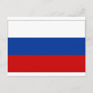 Russian Federation National Flag Postcard