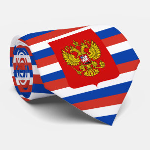 Russian Flag & Coat of Arms, Flag of Russia Tie
