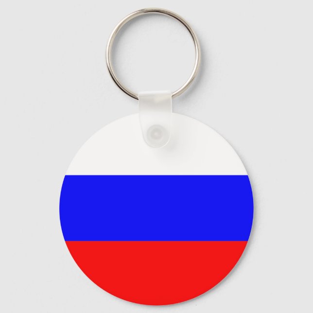 Russian Flag Keychain (Front)