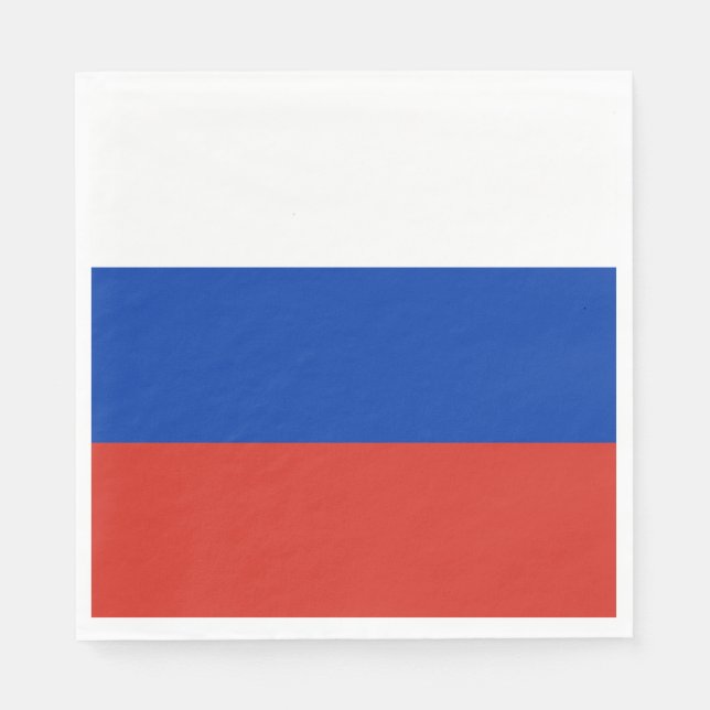 Russian Flag (Russia) Napkin (Front)