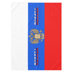 Russian flag tablecloth