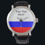 Russian Flag Watch<br><div class="desc">I hope the way I showcased this honours your flag!  I like the way this looks!  Feel free to customize this to meet your needs!  Thanks for stopping by and have a wonderful day!</div>