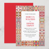 Russian Folk Art Khokhloma Border Wedding