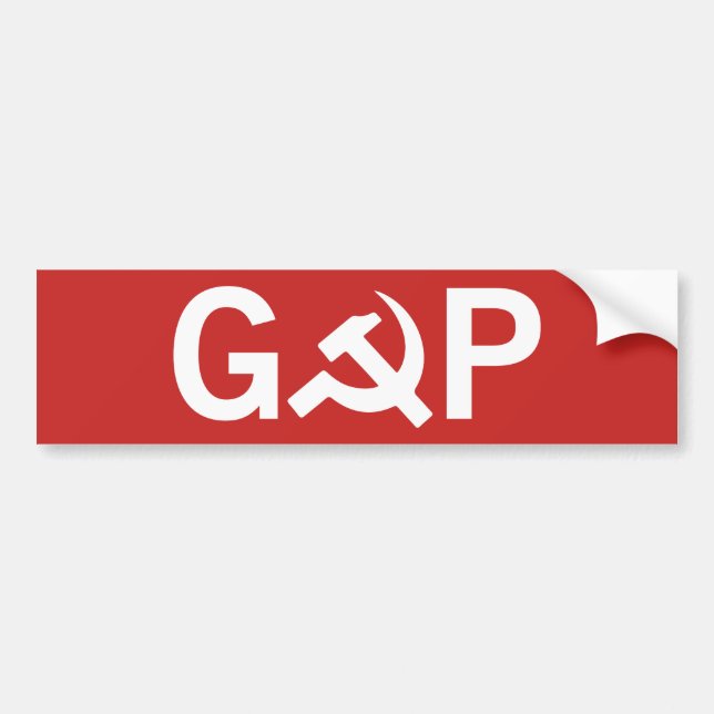 Russian GOP Bumper Sticker (Front)