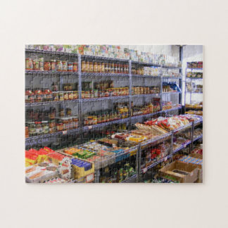 Russian Grocery Jars Jigsaw Jigsaw Puzzle