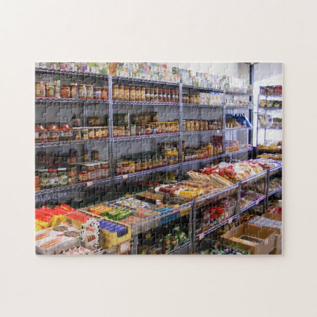 Russian Grocery Jars Jigsaw Jigsaw Puzzle (Horizontal)