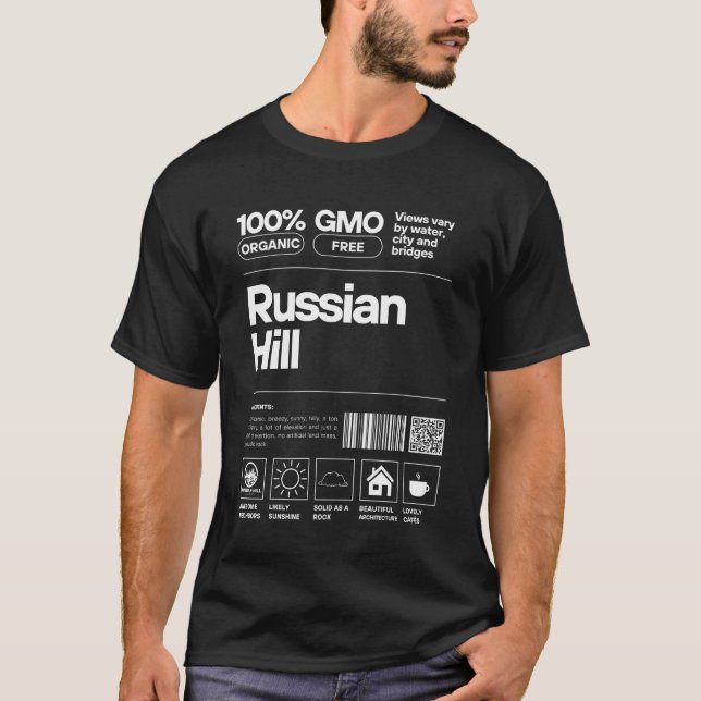 Russian Hill NonGMO T-Shirt (Front)