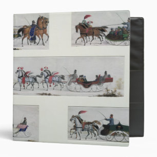 Russian Horse Drawn Sleighs Binder