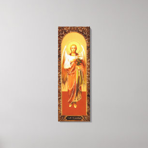 Russian Icon Archangel Gabriel  Wrapped Canvas