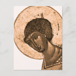 Russian Icon: St. George The Martyr Postcard