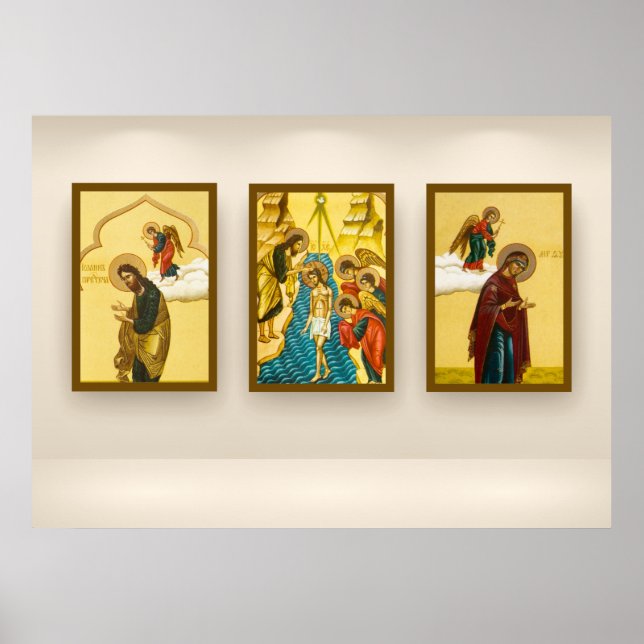Russian icons poster (Front)