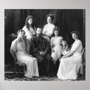 Russian Imperial Family, House of Romanov (1913) Poster
