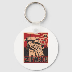 Russian invasion of Ukraine 2022 Keychain