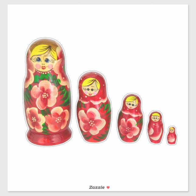 Russian Matryoshka dolls  (Sheet)