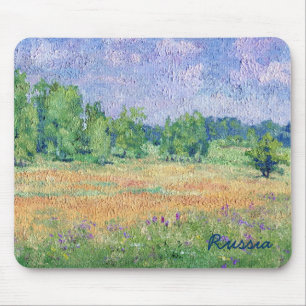 Russian Meadow Mouse Pad