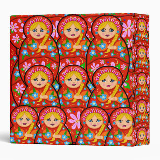 Russian Nesting Doll - Matryoshka Binder