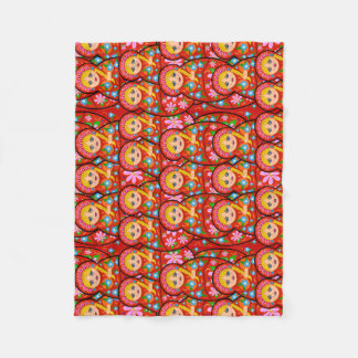 Russian Nesting Doll - Matryoshka Fleece Blanket