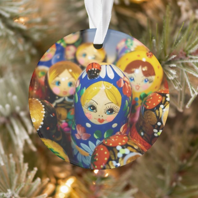 Russian Nesting Dolls Ornament (Tree)