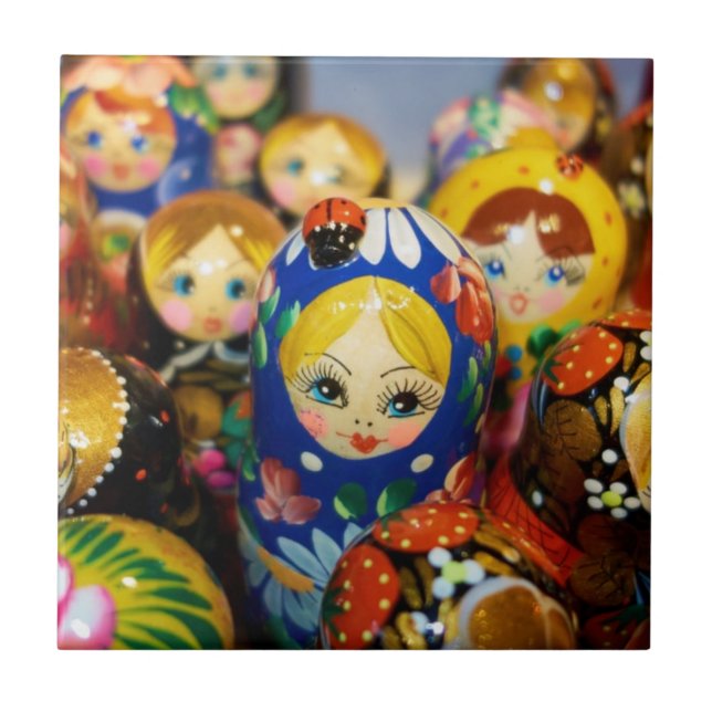 Russian Nesting Dolls Tile (Front)