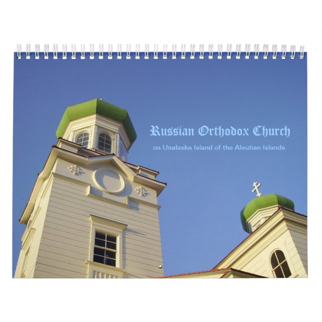 Russian Orthodox Church of Unalaska Calendar (Cover)
