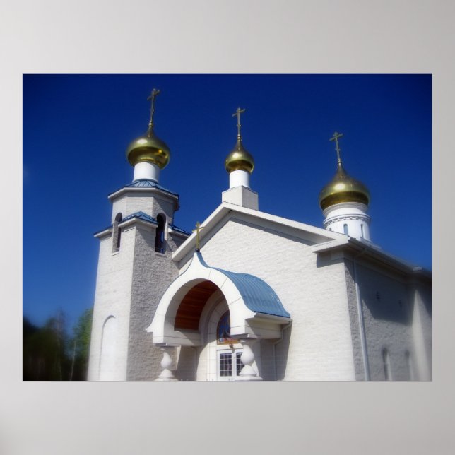 Russian Orthodox Church Poster (Front)
