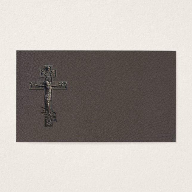 Russian orthodox cross (Front)