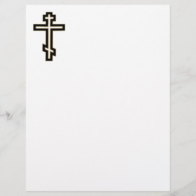 Russian orthodox cross (Front)