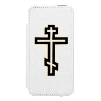 Russian orthodox cross incipio watson™ iPhone 5 wallet case