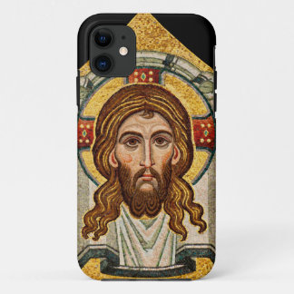 Russian orthodox mosaic icon iPhone 11 case