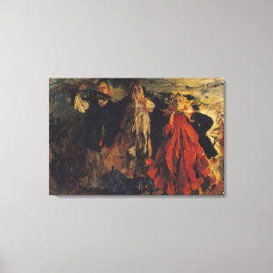 Russian Peasants, 1902 Canvas Print