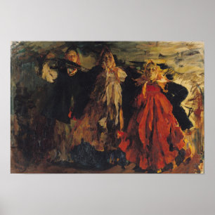 Russian Peasants, 1902 Poster