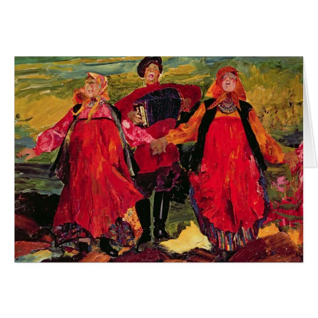 Russian Peasants Singing (Front Horizontal)