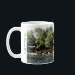 Russian River Healdsburg Mug<br><div class="desc">A great vintage image of the Russian River in Healdsburg,  California - the heart of the Sonoma wine country!  Personalize the text to read whatever you like or simply purchase as is.</div>