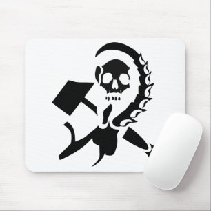 Russian Sickle and Hammer Evil Invasion Mouse Pad