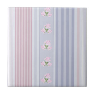 Russian, striped , patchwork tile