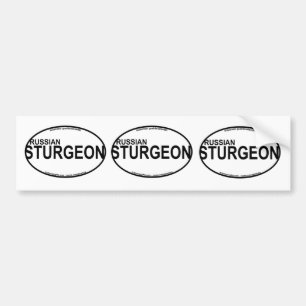 Russian Sturgeon Euro Stickers