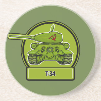 Russian T34 Military tank Coaster